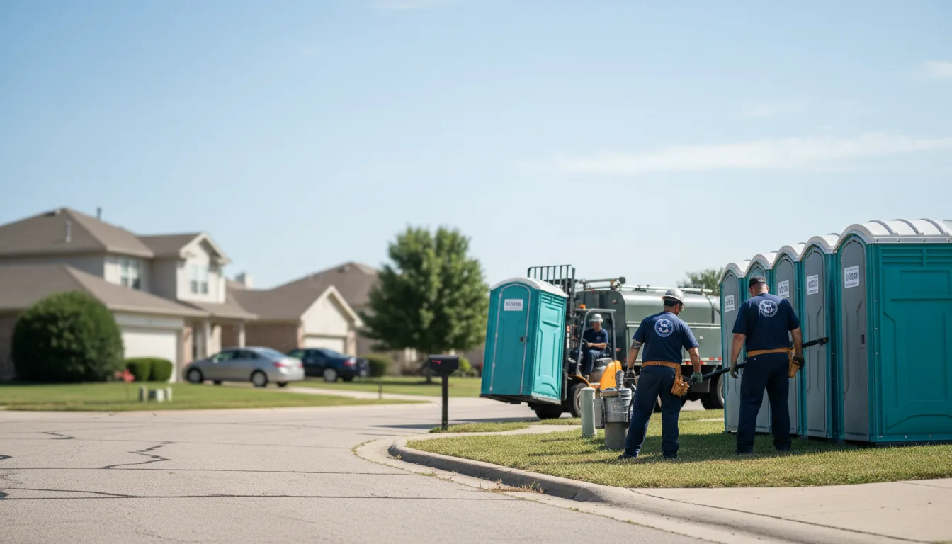 Porta Potty Rental in Nordheim, TX near me